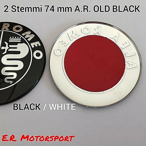 Stemmi old black alfa - mm,
