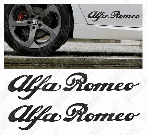 Adesivi per alfa - adesivi, romeo